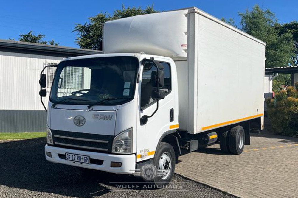 2020 FAW 8-140 Closed Van Body
